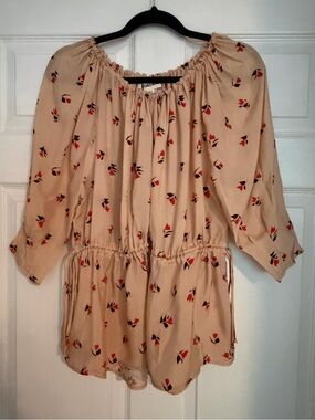 Caron Callahan Judith Cupro Top
